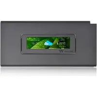 Thermaltake AC-064-OO1NAN-A1, Universaali, LCD panel kit, Musta, 18,2 mm, 104 mm, 214,5 mm