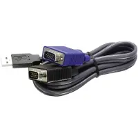 Trendnet 1.8m USB/VGA, 1,8 m, Musta, USB 1.1 Type A, VGA/SVGA, 207 g (TK-CU06)