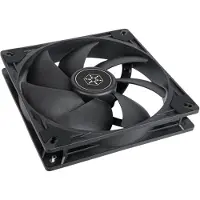 Silverstone VISTA 140, 140mm PWM-laitetuuletin, musta