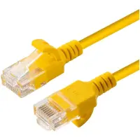 Microconnect Cat6a UTP RJ45 10m -verkkokaapeli, keltainen
