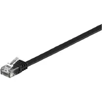 Microconnect Cat6 UTP RJ45 10m -verkkokaapeli, musta