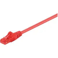 Microconnect Cat6 UTP RJ45 20m -verkkokaapeli, punainen