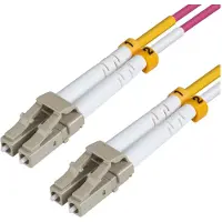 Microconnect OM4 LSZH LC-LC 15m -valokuitukaapeli, violetti
