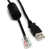 StarTech.com Smart UPS Replacement USB - RJ45 -kaapeli, Musta, 1.8m