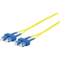 Microconnect OS2 LSZH SC-SC 15m -valokuitukaapeli, keltainen