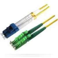 Microconnect OS2 LSZH LC/UPC-E2000/APC 5m -valokuitukaapeli, keltainen