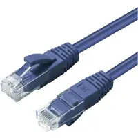 Microconnect Cat5e UTP RJ45 10m -verkkokaapeli, sininen