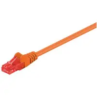 Microconnect RJ45 Cat.6 -kaapeli, 15 m, oranssi