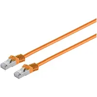 Microconnect Cat7 S/FTP RJ45 20m -verkkokaapeli, oranssi