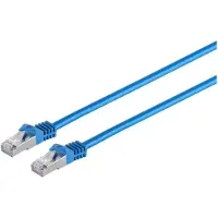 Microconnect Cat7 S/FTP RJ45 10m -verkkokaapeli, sininen