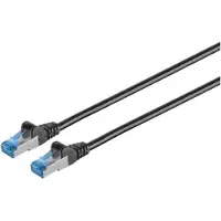 Microconnect Cat6 S/FTP RJ45 10m -verkkokaapeli, musta