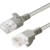Microconnect Cat6 U/UTP RJ45 20m -verkkokaapeli, harmaa