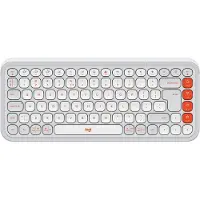 Logitech Pop Icon Näppäimistö, valkoinen - US INTL