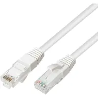Microconnect Cat6a UTP RJ45 10m -verkkokaapeli, valkoinen