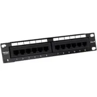 Trendnet TC-P12C6, 10/100/1000Base-T(X), Gigabitti Ethernet, RJ-45, Cat6, musta, CE, FCC