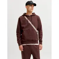 Jack & Jones Jjesoho Sweat Hood Noos - Brown - L