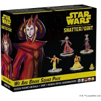 Atomic Mass Games Star Wars Shatterpoint We Are Brave SQUAD PACK - P yt miniatyyristrategiapeli lapsille ja aikuisille 14+ vuotta, 2 pelaajaa, 90 minuutin peliaika