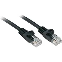 Lindy Basic patch cable - 7.5 m - black - Musta - 7.5m