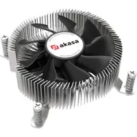 Akasa Intel LGA1700 low profile copper core crew+backplate cooler,73W TDP, M-ITX, MATX (AK-CC6616HP01)