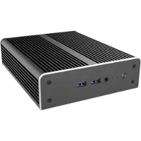 Akasa Fanless case, NUC 13 Pro, Arena Canyon, Intel CPU, 1.3L,2.5" SATA HDD/SSD,VESA (A-NUC96-M1B)