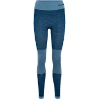 Hummel Hmlclea Seamless Mid Waist Tights - Blue - L