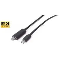 Microconnect 4K USB-C to Mini Displayport cable 3m Video resolution Up (USB3.1CMDP3)