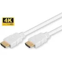 Microconnect HDMI 1.4 High Speed -kaapeli, jossa Ethernet, 15 m, valkoinen