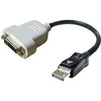 Dell 023NVR passiivinen DisplayPort – DVI -sovitinkaapeli, 23 cm, musta