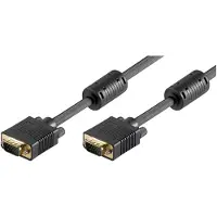 Microconnect VGA-kaapeli, 3 m, musta