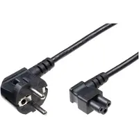 Microconnect Laitekaapeli, kulma CEE 7/7 - kulma IEC C5, 3m