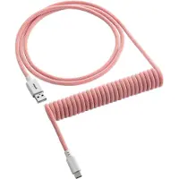 Cablemod Classic Coiled Cable USB A to USB Type C, Orangesicle - 150cm