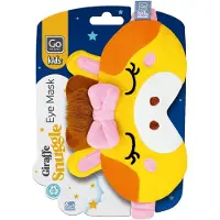 Go Travel Giraffe Snuggle Eye Mask - Yellow - ONE SIZE