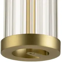SLV Led riippuvalaisin Quimera, himmennettävä, Messinki/kulta, Olohuone/ruokailutila, Alumiini
