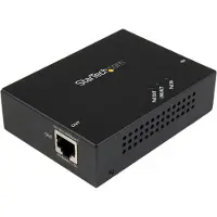 StarTech.com Gigabit PoE+ - STARTECH - 1 portti - 100 m - Power over Ethernet - RJ-45 laajennin