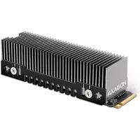 Axagon Passiivinen XL alumiinijäähdytin M.2 2280 SSD-levylle, musta