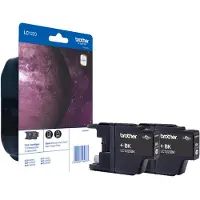 Brother – LC-1220BK Black Ink Blister - 2 x BK (LC1220BKBP2)