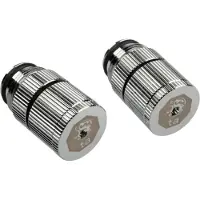 Bitspower Touchaqua vesipistoke G1/4 tuuman uros - 2 kpl, hopea