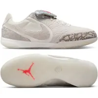 Nike Tiempo Streetgato Ic Infra-red x Jordan - Harmaa/valkoinen/punainen Limited Edition - Sisäpeli (Ic), koko 42