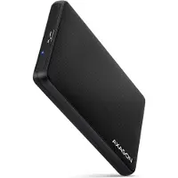 Axagon Ulkoinen kotelo 2.5" SATA III 6G HDD/SSD-levylle, 3.2 Gen1 micro-B USB, musta