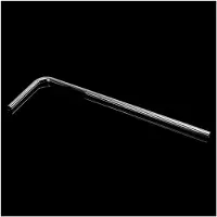 BARROW Kupfer Hardtube, 16/14mm, 90 Grad - 630mm, Schwarz