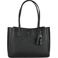 GUESS for woman. HWZG9672260 Noelle II Tech Tote Bag ? Black (OSFA), Casual, Polyurethane