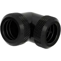 BARROW Multi-Link Adapter, 90°, 14mm -> 14mm kova putki, musta