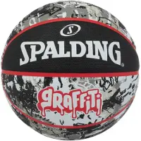 Spalding Graffiti Basketball Ball Harmaa 7