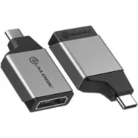 Alogic Ultra Mini USB-C to DisplayPort - adapteri, tähtiharmaa