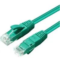 Microconnect Cat5e UTP RJ45 10m -verkkokaapeli, vihreä