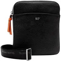 Braun Büffel Novara Crossbody-laukku Nahka 20 cm Musta