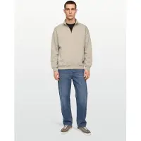 Rip Curl Premium Surf Qtr Zip Crew - Beige - XL