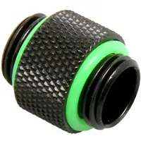 Bitspower G1/4" Matt Musta Dual G1/4" Fitting