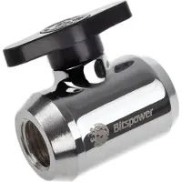 Bitspower Hopea Shining Mini Valve With Musta Kahva