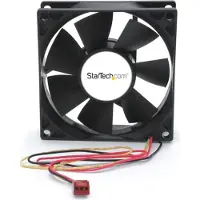 StarTech.com Koteloitu tuuletin 80mm - FANBOX2 - Kotelotuuletin - 80mm - musta
